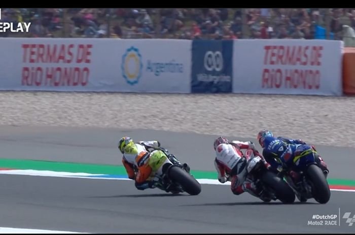 Hasil Moto2 Belanda 2024 – Sempat Terlibat Duel Keras dengan Pembalap Lain, Mario Aji Finis di Posisi Ini