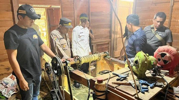 Polisi Ungkap Tambang Emas Ilegal Berkedok Kebun Pepaya di Kebumen