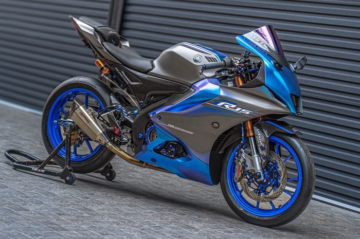 Modifikasi Yamaha R15 2024 Warna Terbaru, Dibikin Moge Look Nih