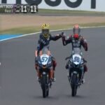 Pembalap Indonesia Aldi Satya Mahendra dan Kakaknya Kompak Podium Race 1 World Supersport 300 Prancis 2024