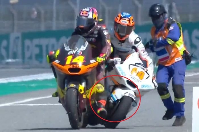 Baru Hari Pertama Kecelakaan Horor Terjadi di Moto2 Thailand Kronologi Mirip Kecelakaan M.Fadli