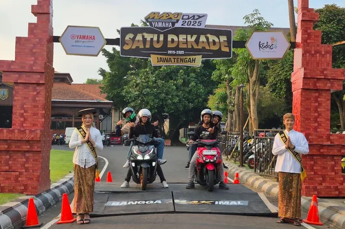 Alun-alun Kudus Jadi Saksi Perhelatan Akbar MAXi Yamaha Day 2025